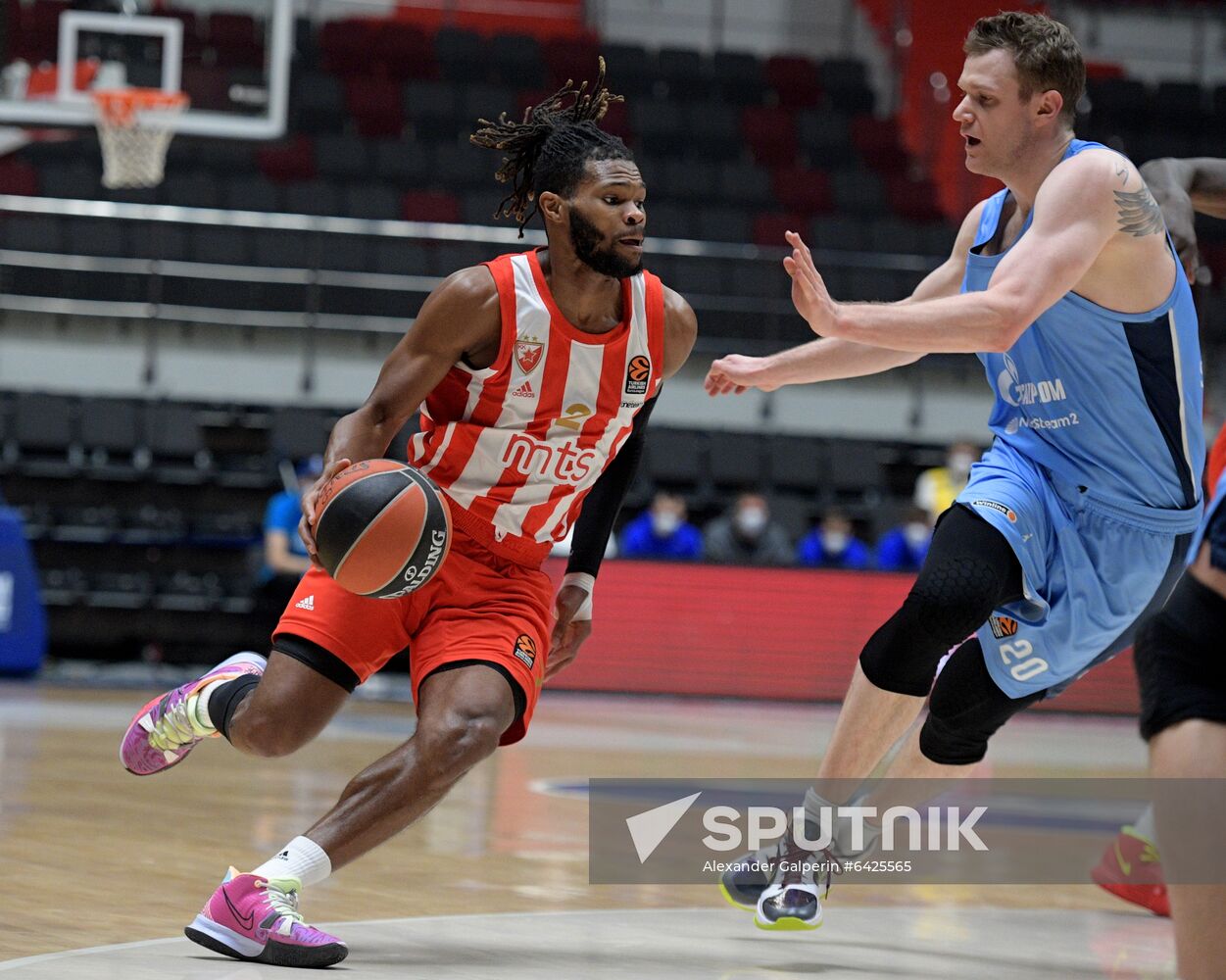 Russia Basketball Euroleague Zenit - Crvena Zvezda