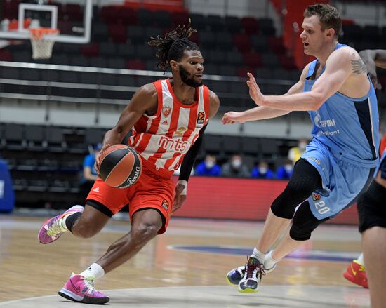 Russia Basketball Euroleague Zenit - Crvena Zvezda