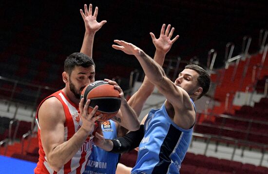 Russia Basketball Euroleague Zenit - Crvena Zvezda