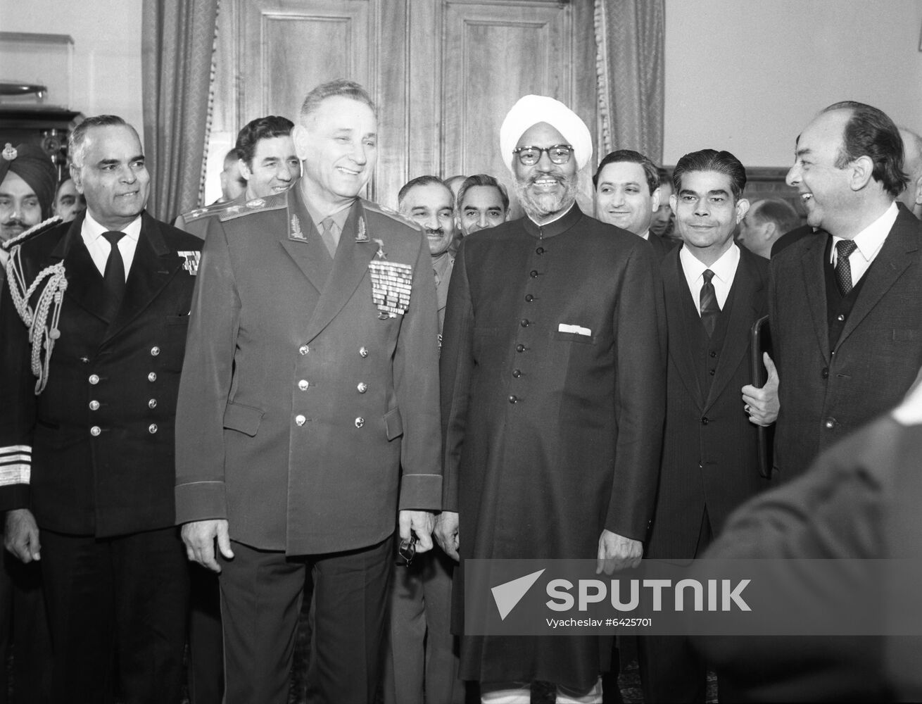 Indian military delegation's visit to USSR