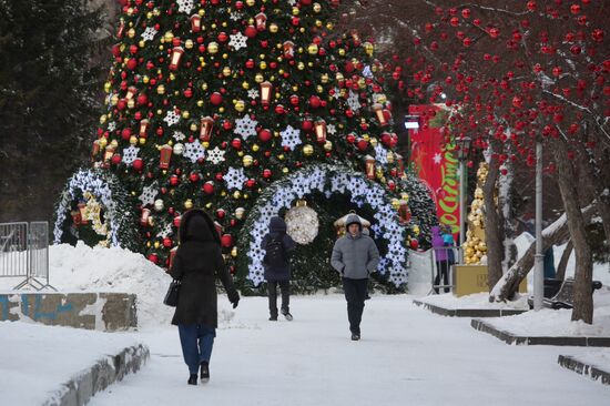 Russia New Year Preparations