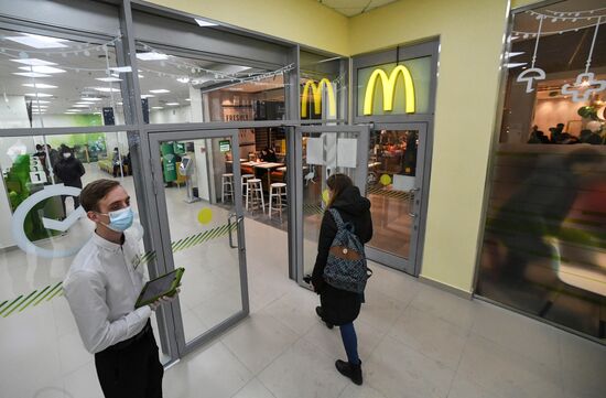 Russia Sberbank McDonald's