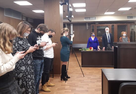 Russia Moscow Opposition Court