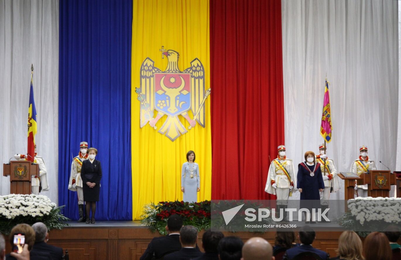 Moldova Sandu Inauguration