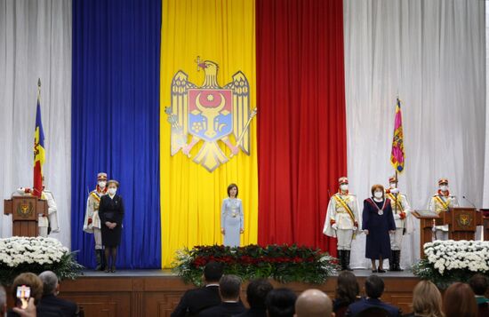 Moldova Sandu Inauguration