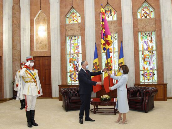 Moldova Sandu Inauguration