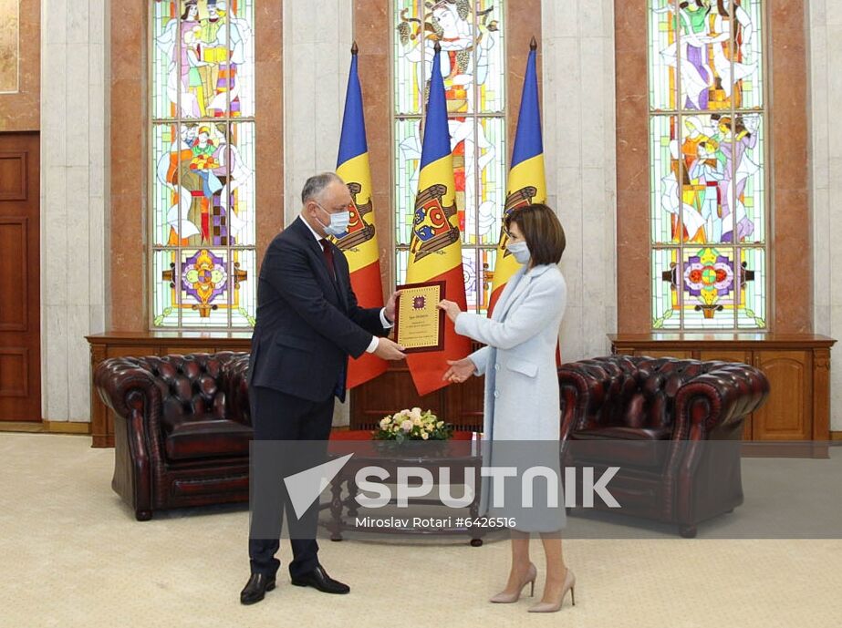 Moldova Sandu Inauguration