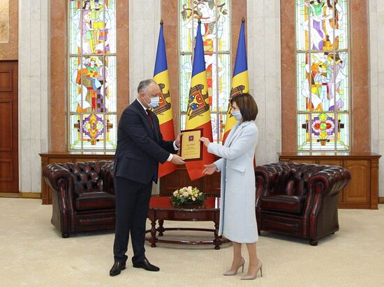 Moldova Sandu Inauguration