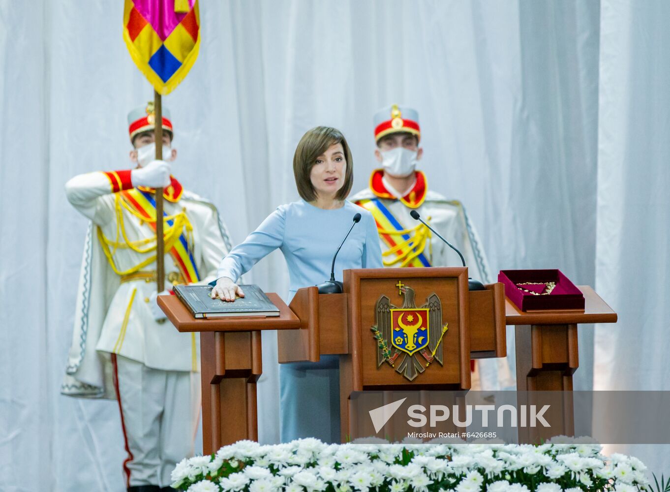 Moldova Sandu Inauguration