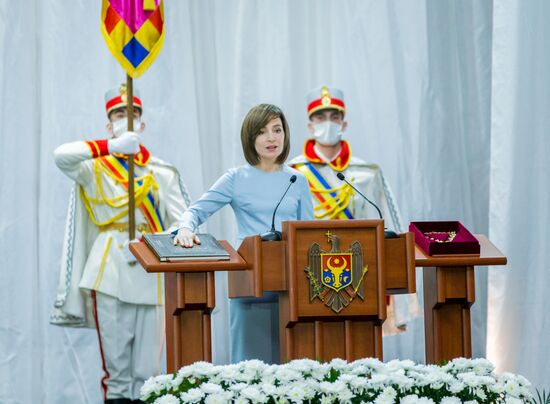 Moldova Sandu Inauguration