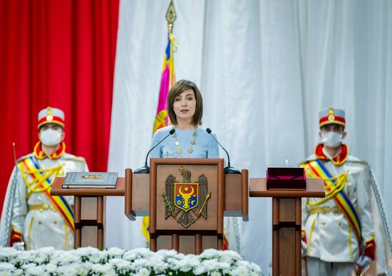 Moldova Sandu Inauguration