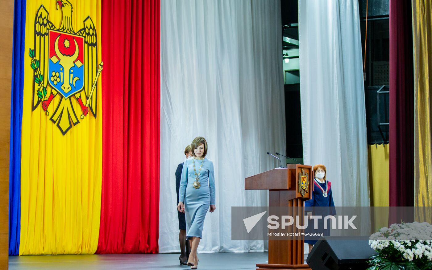Moldova Sandu Inauguration