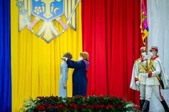 Moldova Sandu Inauguration
