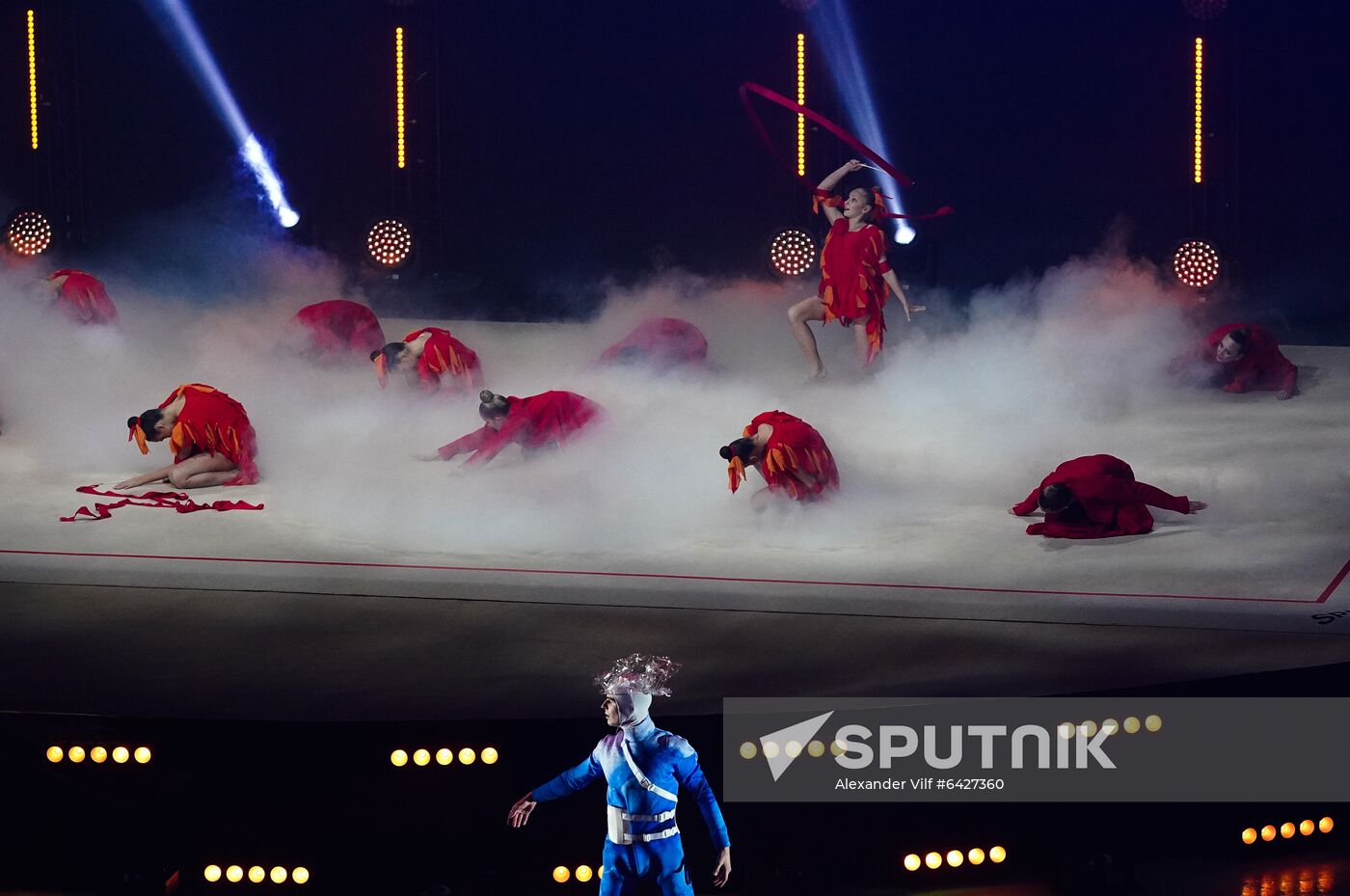 Russia Figure Skating Rhythmic Gymnastics Show