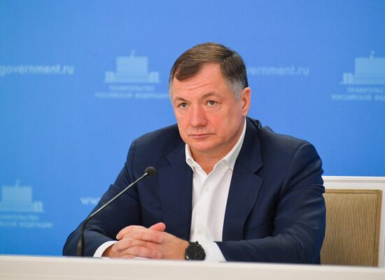 Russia Deputy PM Briefing