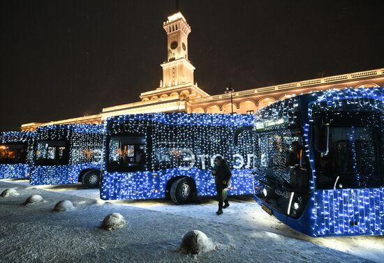 Russia New Year Preparations