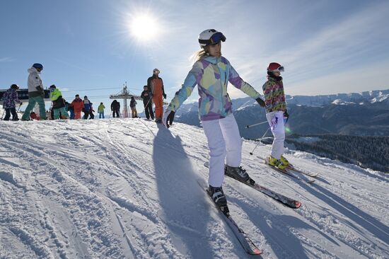 Russia Winter Tourism