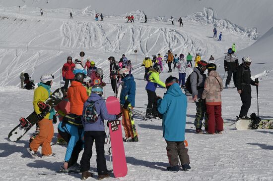 Russia Winter Tourism