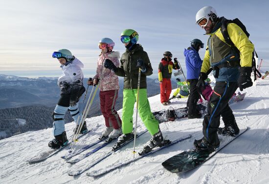 Russia Winter Tourism