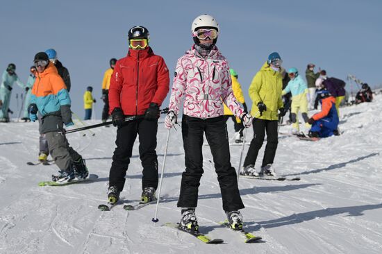 Russia Winter Tourism