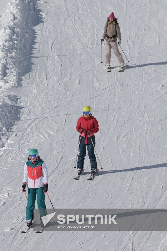 Russia Winter Tourism