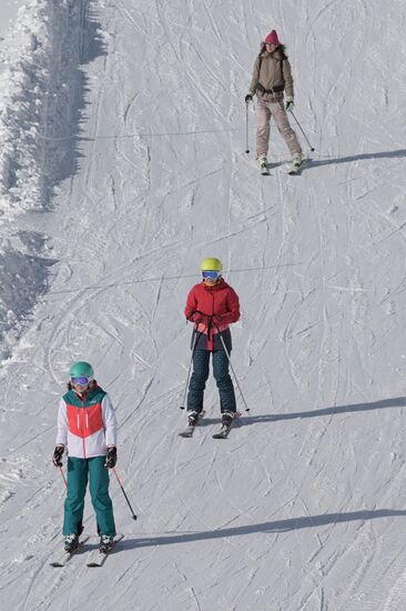 Russia Winter Tourism
