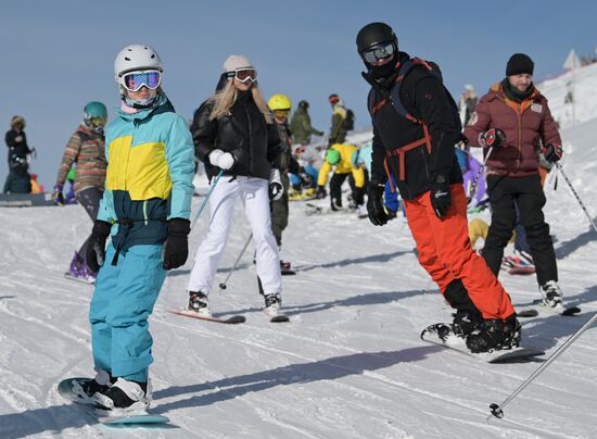 Russia Winter Tourism