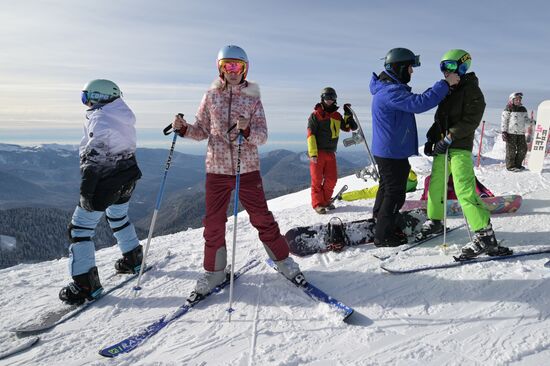 Russia Winter Tourism