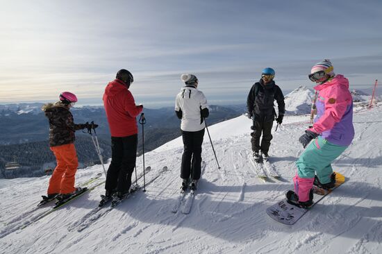 Russia Winter Tourism
