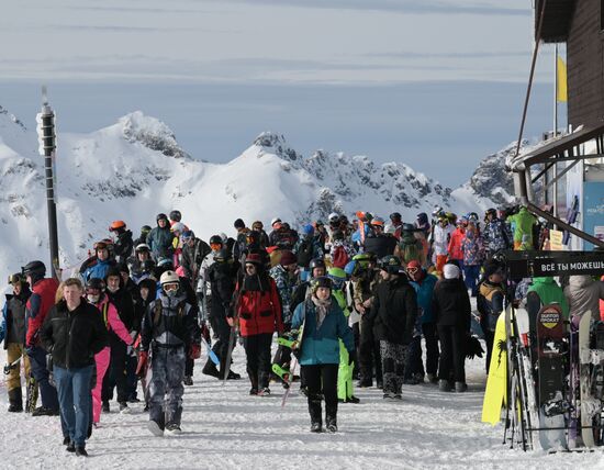 Russia Winter Tourism