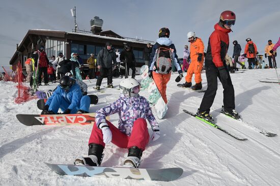 Russia Winter Tourism