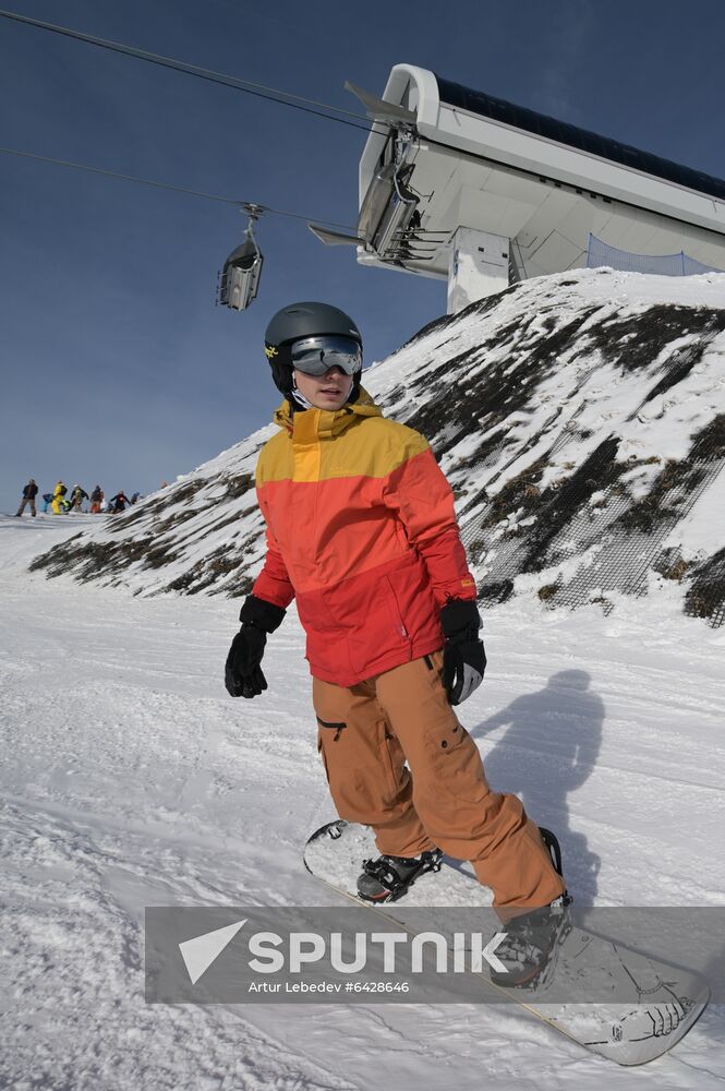 Russia Winter Tourism