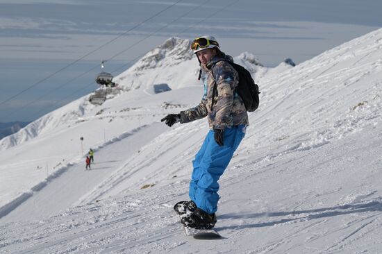 Russia Winter Tourism