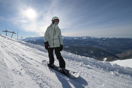 Russia Winter Tourism