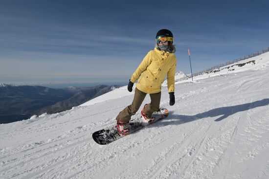 Russia Winter Tourism