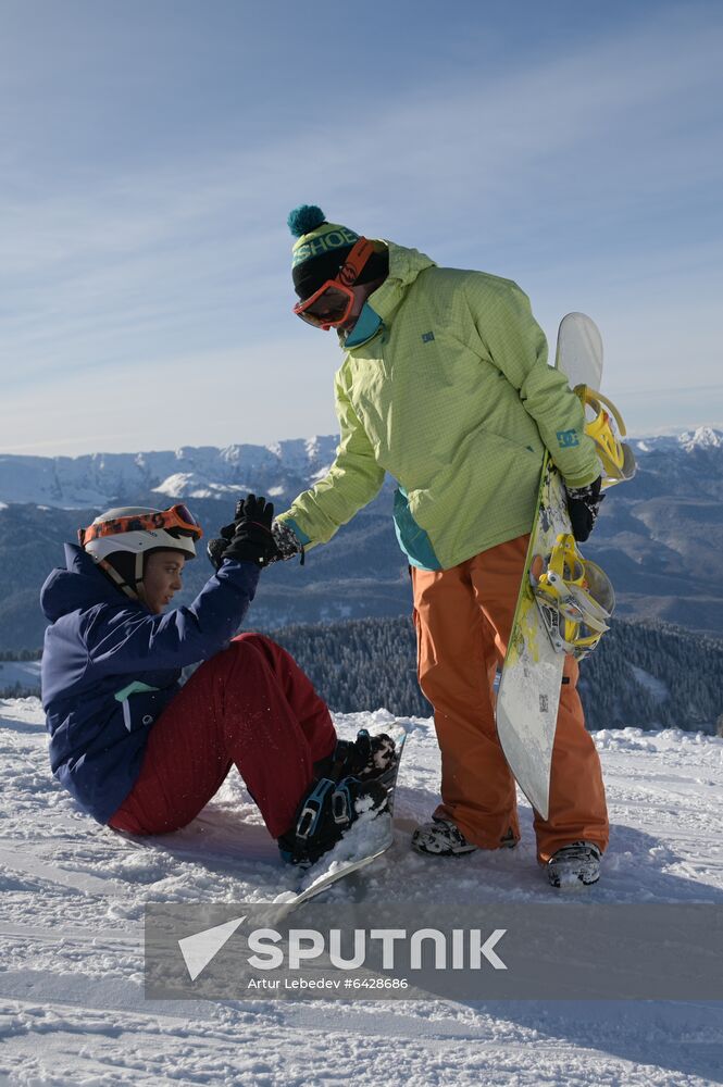 Russia Winter Tourism