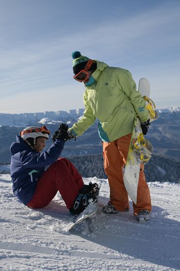 Russia Winter Tourism