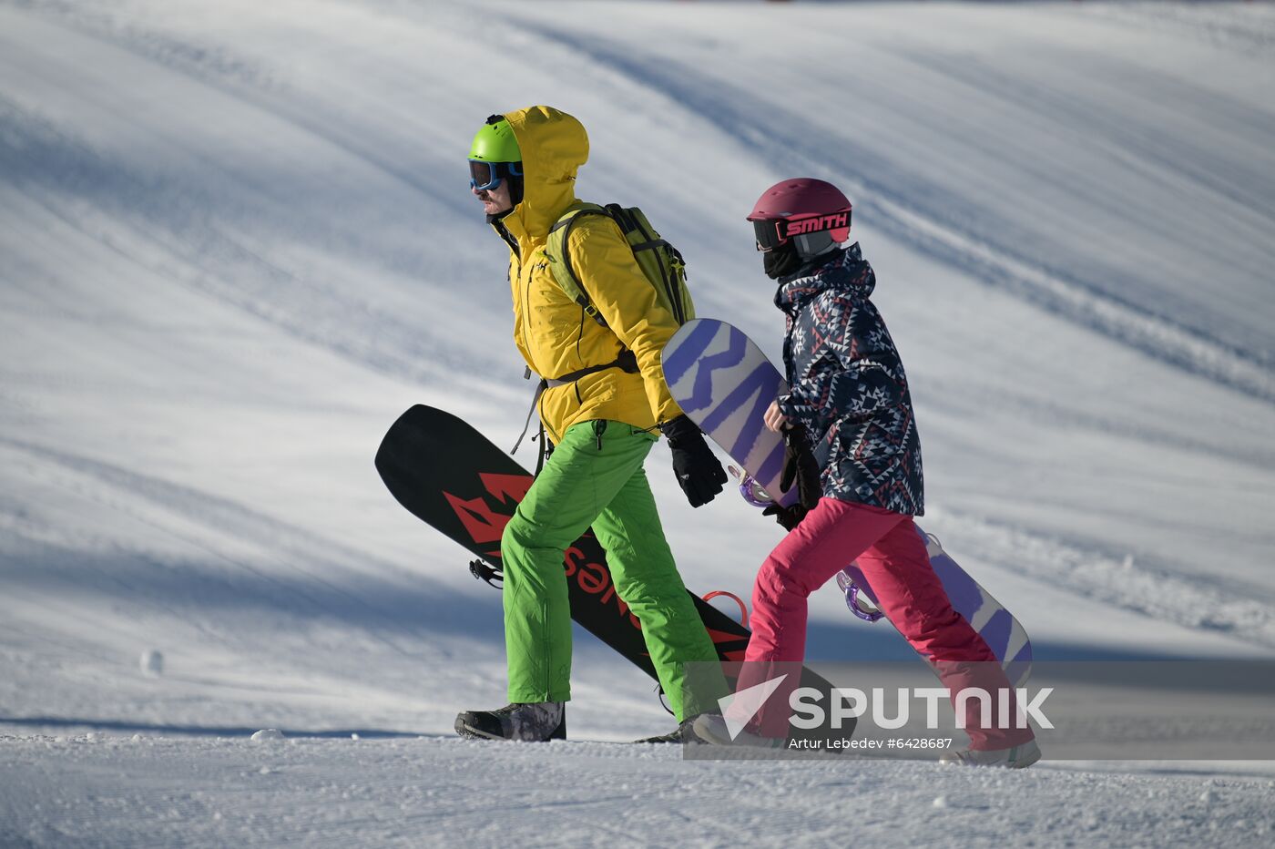 Russia Winter Tourism