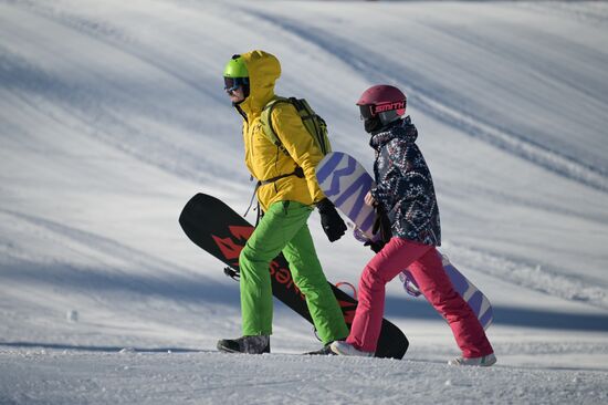 Russia Winter Tourism