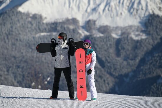 Russia Winter Tourism