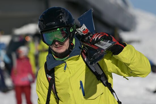Russia Winter Tourism