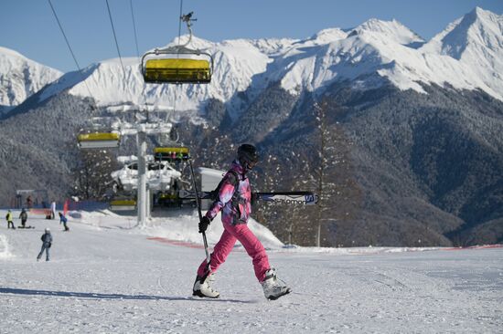 Russia Winter Tourism