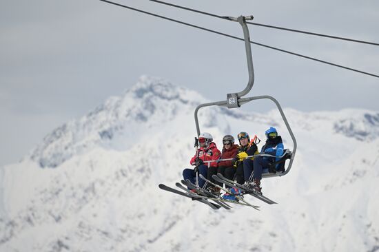 Russia Winter Season Kicks Off In Sochi