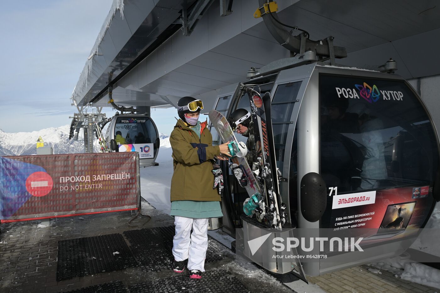 Russia Winter Season Kicks Off In Sochi