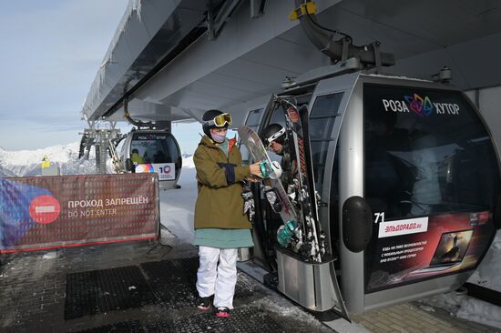 Russia Winter Season Kicks Off In Sochi