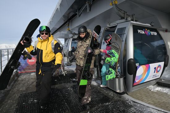 Russia Winter Season Kicks Off In Sochi
