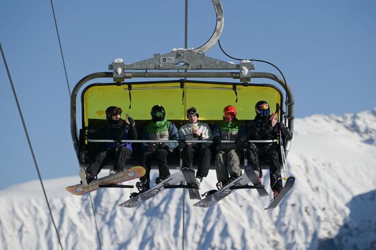 Russia Winter Tourism