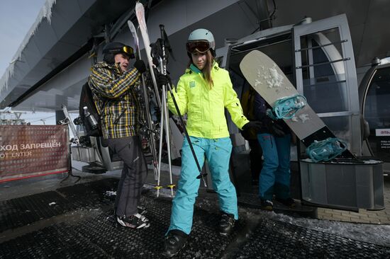 Russia Winter Season Kicks Off In Sochi