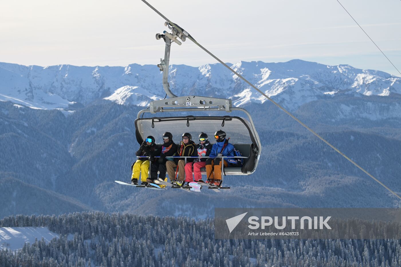 Russia Winter Season Kicks Off In Sochi