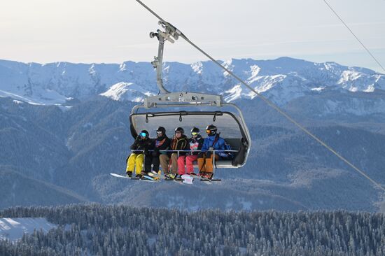 Russia Winter Season Kicks Off In Sochi